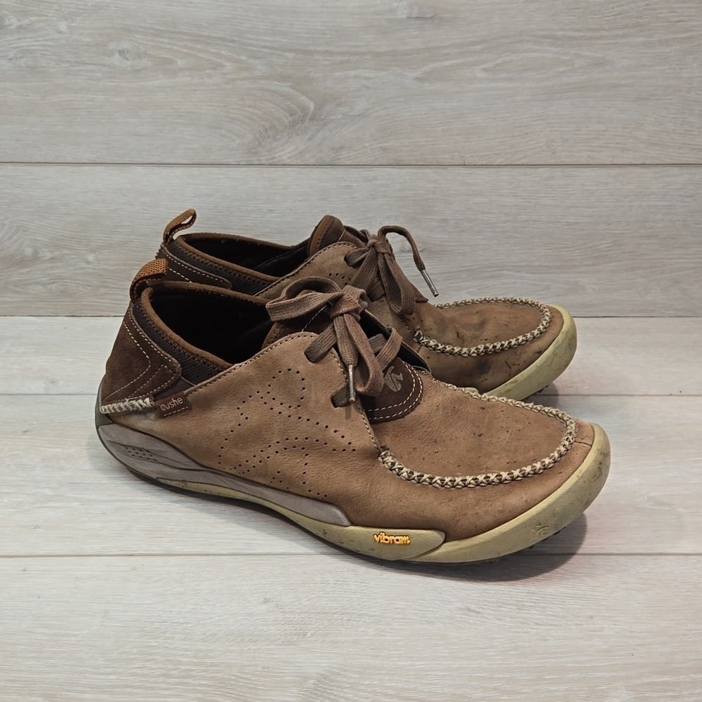 Cushe Mens Baja Chill Mens Leather Dark brown High Top Boots sneakers sz 13